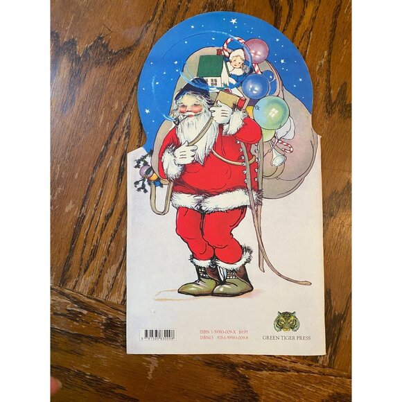 Vintage "The Night Before Christmas" Book Green Tiger Press - Picture 2 of 4